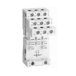 Rockwell Automation 700-H General Purpose Accessories, 11-Blade Base Socket, Screw Terminals, Guarded Touch Safe Terminal Construction (Pkg. Qty. 1), 700-HN153