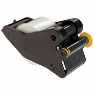 Brady® 64828 Tape Cartridge, 90 ft L x 2-1/4 in W, For Use With: Labelizer Plus® Printers, Vinyl Film, Black/White