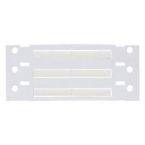 Brady® PermaSleeve® PS-094-2-WT-2 Single Sided Wire Marker Sleeve, 1 in W, 28 to 20 AWG Wire, B-342 Polyolefin