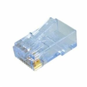 comCables™ CN-RJ45-S Modular Plug, 8 Ports, RJ45 Conductor, Polycarbonate