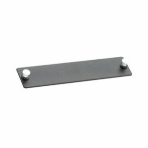 comCables™ FE-BLANK Blank Fiber Adapter Panel, Satin Black