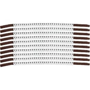 Brady® SCN15-7 Clip Sleeve™ Pre-Printed Wire Marking Sleeve, 0.154 to 0.177 in Wire, Nylon, 7 Legend