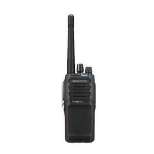 KENWOOD NX-P1300NUK 5W VHF Dual Mode NXDN Digital/Analog Portable Radio, 451-470 MHz, 64 Channels, 4 Zones, 16 Chanels per Zone, Approx. 11.5 hours Battery Life, 7-Color LED Indicator