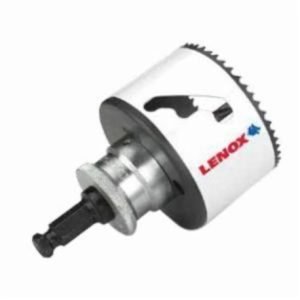 Lenox® Speed Slot® 3006464L Multi-Purpose Hole Saw, 4 in Dia, 1-1/2 in Cutting Depth, HSS/Bi-Metal Cutting Edge, 1/2-20 Arbor, Applicable Materials: Metal and Wood