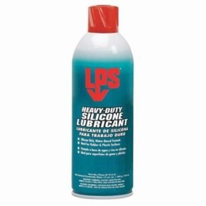 LPS® 01516 Heavy Duty Silicone Lubricant, 16 oz Metal Aerosol Can Container, Liquid Form, Clear/Water White, 0.92 to 0.94 Specific Gravity