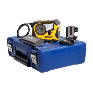 Brady® M211-KIT Portable Bluetooth Label Printer Kit, Thermal Transfer Print, Battery Type: Internal, not removable, Lithium-ion Battery, User Interface: Mobile Device, Color: Yellow, Black