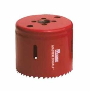 M.K. Morse® Master Cobalt® 170109 Hole Saw, 5/8 in Dia, 1-1/2 in Cutting Depth, M3 HSS Cutting Edge, 1/2-20 Arbor, Applicable Materials: Machinable Metals, Nail Embedded Wood, Plastic, Stainless Steel Alloy and Wood