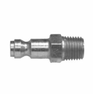 Midland Industries 28546 Industrial Quick Disconnect Hose Plug, 1/4 in, Quick Disconnect Plug x MNPT, Steel, Import