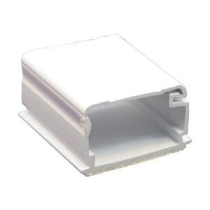Multilink® 99825 Latch Molding Square Non-Metallic Raceway, 6 ft L x 0.84 in W x 1/2 in H, 1 Channels, PVC