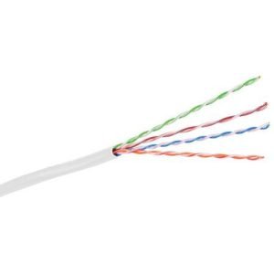 PREMISE WIRING NEXTSPEED® LINK HC6RREW Type CMR Cat 6 UTP Riser Rated Data/Communication Cable, (4-Pair) 23 AWG Solid Bare Copper Conductor, 1000 ft L