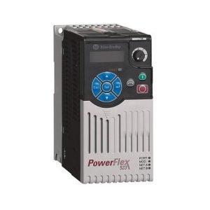 Rockwell Automation PowerFlex 523 AC Drive, 480 VAC, 3 Phase, 3 HP, 2.2 kW Normal Duty; 3 HP, 2.2 kW Heavy Duty, Frame A, IP20 NEMA / Open Type, No Filter