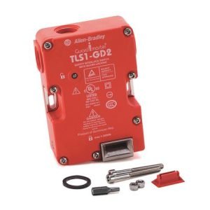 Rockwell Automation Guard Locking Switch - 440G TLS-GD2: Solenoid Voltage: 110V AC/DC, Contacts(Safety and Aux): 2 Normally Closed, 1 Normally Open, Actuator: Standard, Conduit Entry: 1/2 in NPT Adapter