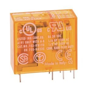 Rockwell Automation 700-HP32Z12 PCB PIN Style Slimline General Purpose Relay, DPDT Contact Form, 12 VDC Coil