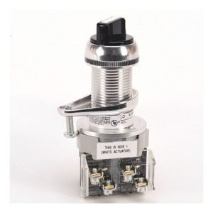 Rockwell Automation 800H-HP2KB6AXXX Explosionproof Non-Illuminated Selector Switch, 1NO-1NC Contact Configuration, Standard Knob Operator