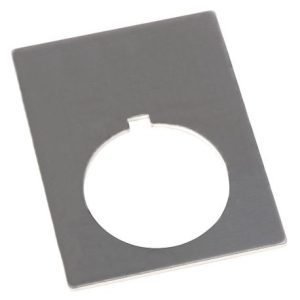 Rockwell Automation 800H Legend Plate,Jumbo,Blank,Gray