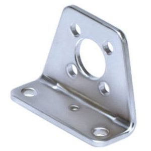 KE SMI SHOP® NCG-L020 Foot Mounting Bracket, For Use With NCG, NCGW and NCGK Series 20 mm Bore Air Cylinders