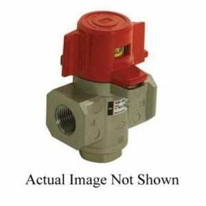 KE SMI SHOP® VHS40-N02A-Z AC Series 3-Way Single Action Relief Valve, 1/4 in, NPT, Aluminum Body