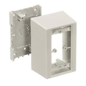 PREMISE WIRING PDB12D 1-Gang Deep Extruded Non-Metallic Standard Device Box